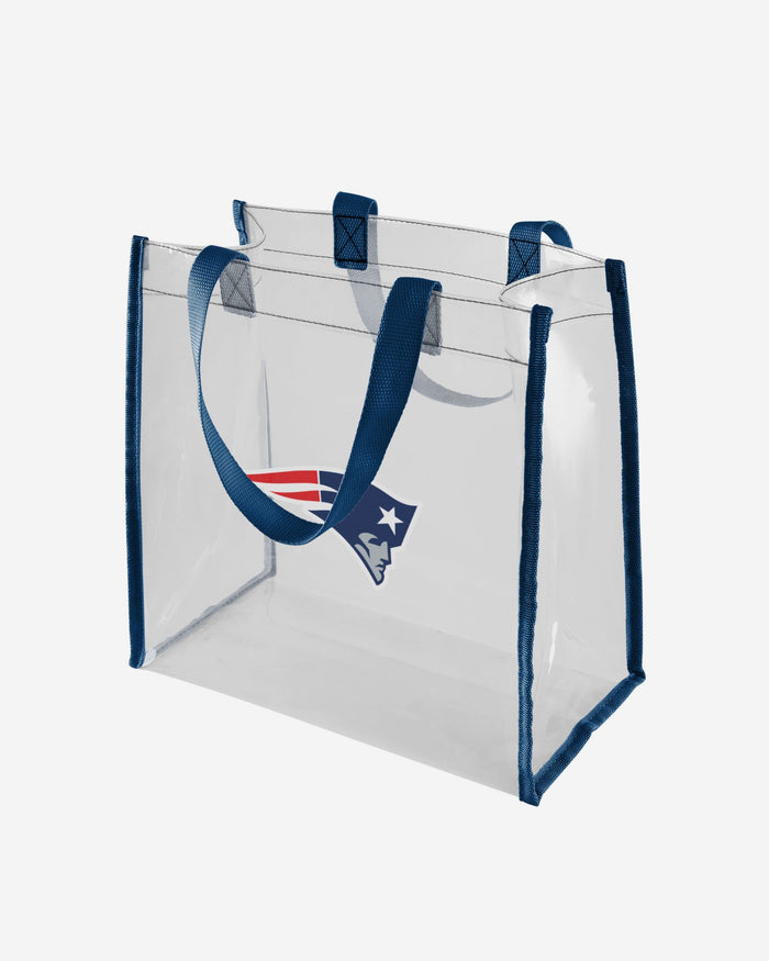 New England Patriots Clear Reusable Bag FOCO - FOCO.com