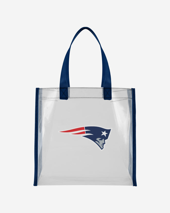 New England Patriots Clear Reusable Bag FOCO - FOCO.com