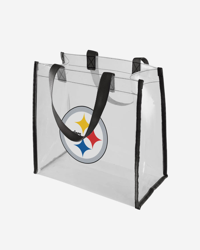 Pittsburgh Steelers Clear Reusable Bag FOCO - FOCO.com