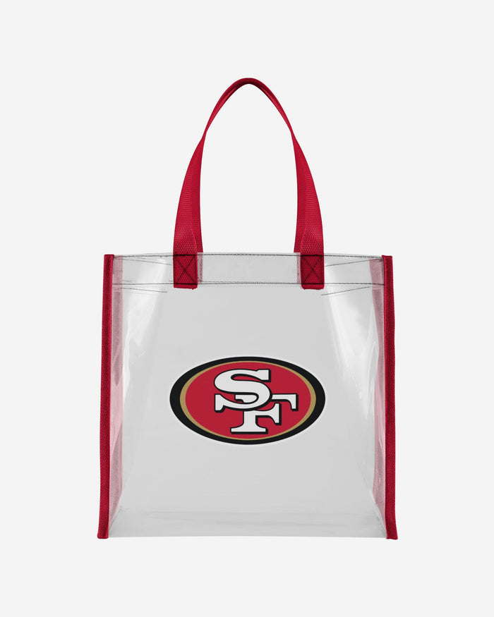 San Francisco 49ers Clear Reusable Bag FOCO - FOCO.com