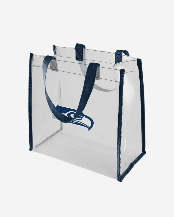 Seattle Seahawks Clear Reusable Bag FOCO - FOCO.com