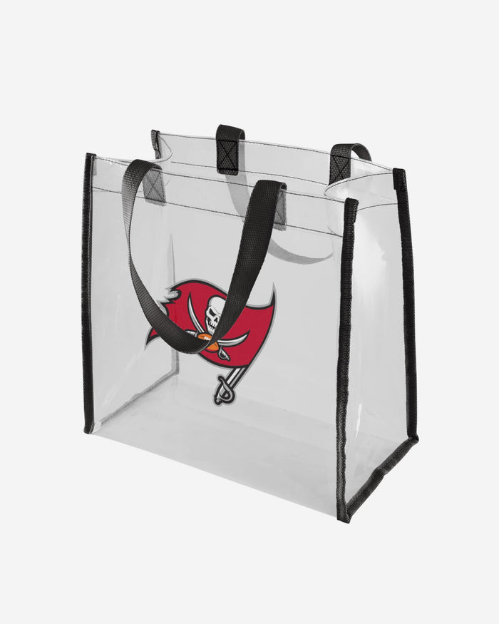 Tampa Bay Buccaneers Clear Reusable Bag FOCO - FOCO.com