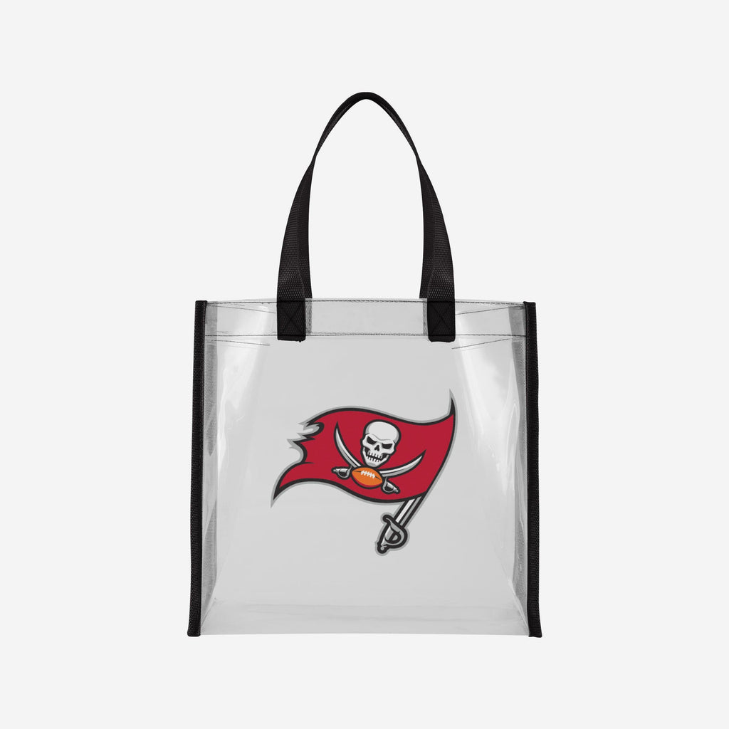 Tampa Bay Buccaneers Clear Reusable Bag FOCO - FOCO.com