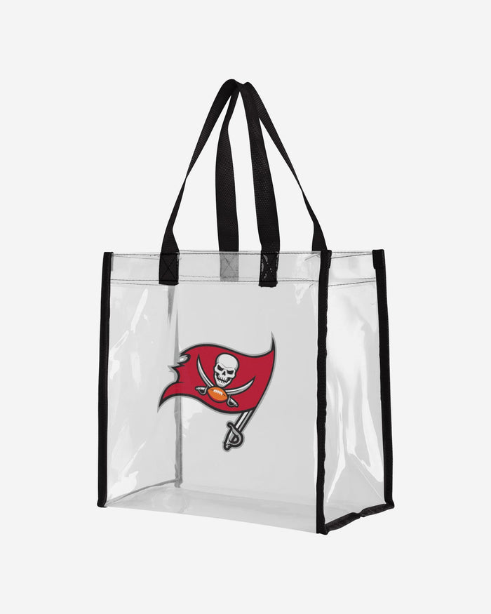 Tampa Bay Buccaneers Clear Reusable Bag FOCO - FOCO.com