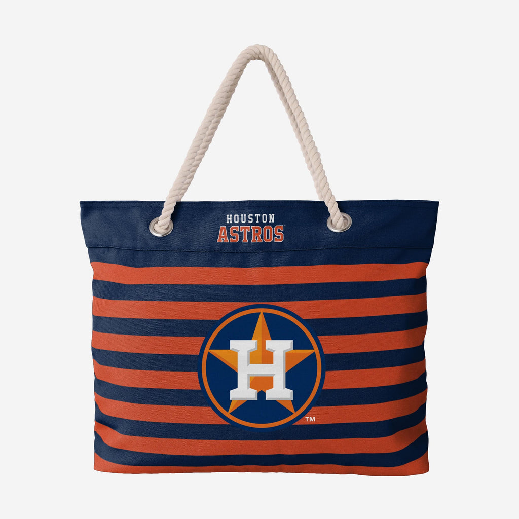 Houston Astros Nautical Stripe Tote Bag FOCO - FOCO.com