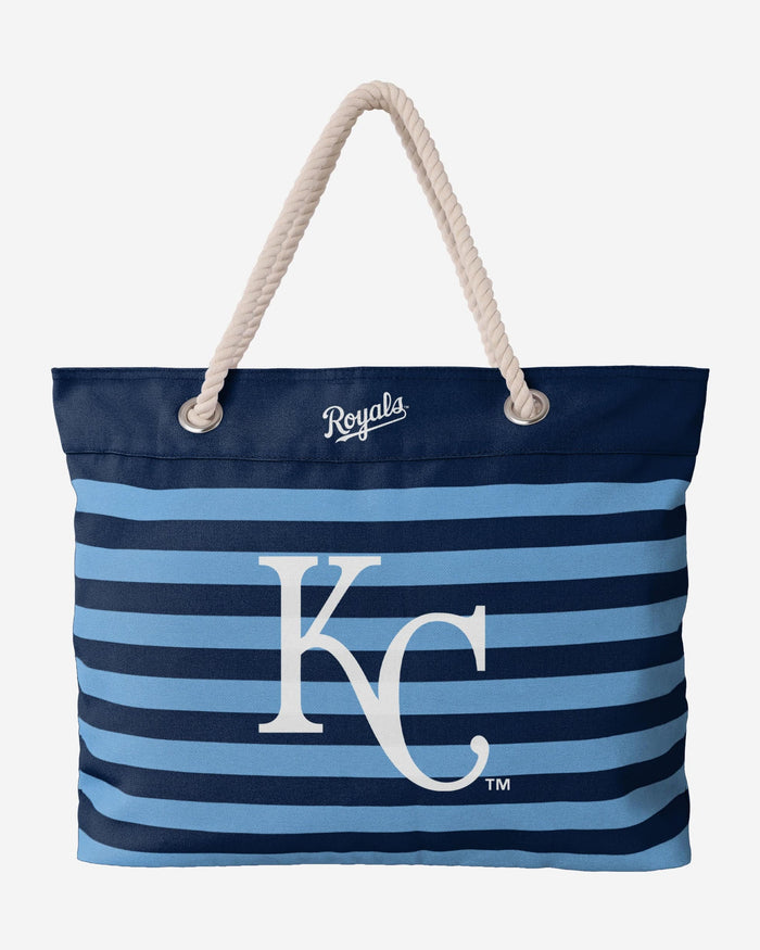 Kansas City Royals Nautical Stripe Tote Bag FOCO - FOCO.com