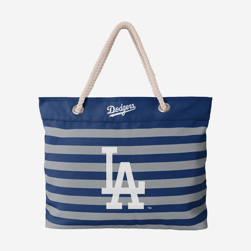 Los Angeles Dodgers Nautical Stripe Tote Bag FOCO - FOCO.com