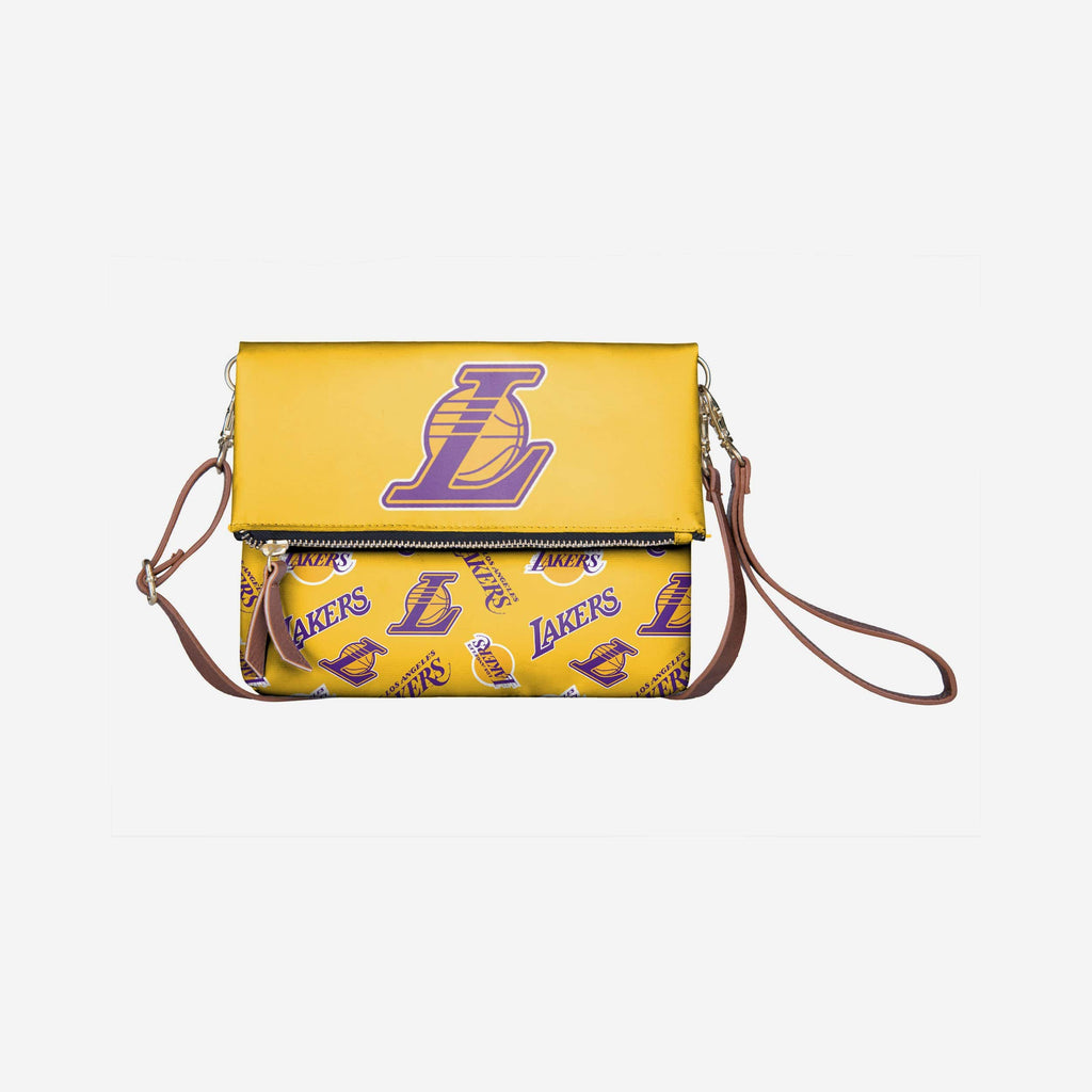 Los Angeles Lakers Printed Collection Foldover Tote Bag FOCO - FOCO.com