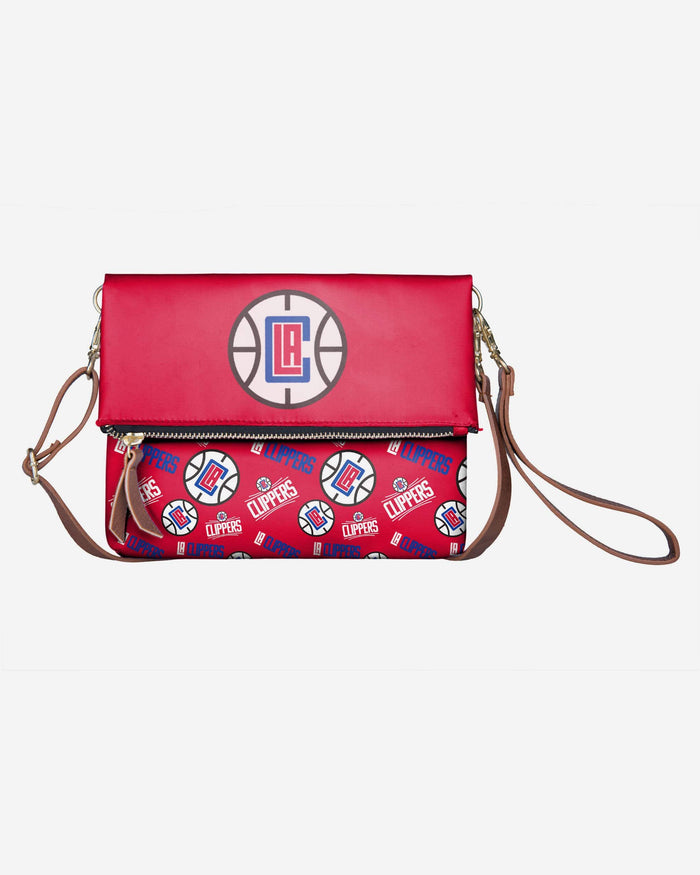 Los Angeles Clippers Printed Collection Foldover Tote Bag FOCO - FOCO.com