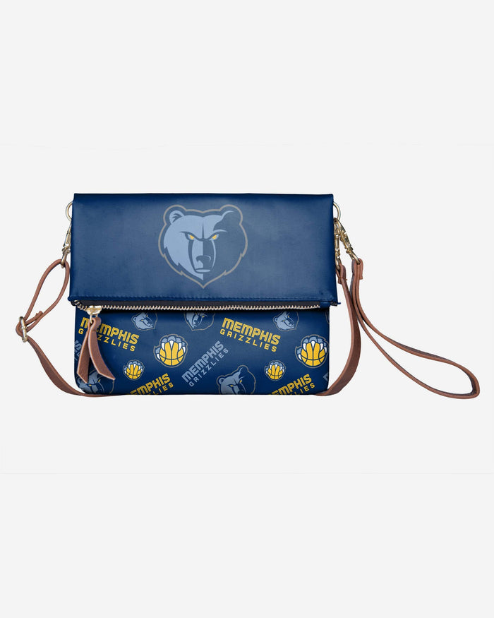 Memphis Grizzlies Printed Collection Foldover Tote Bag FOCO - FOCO.com