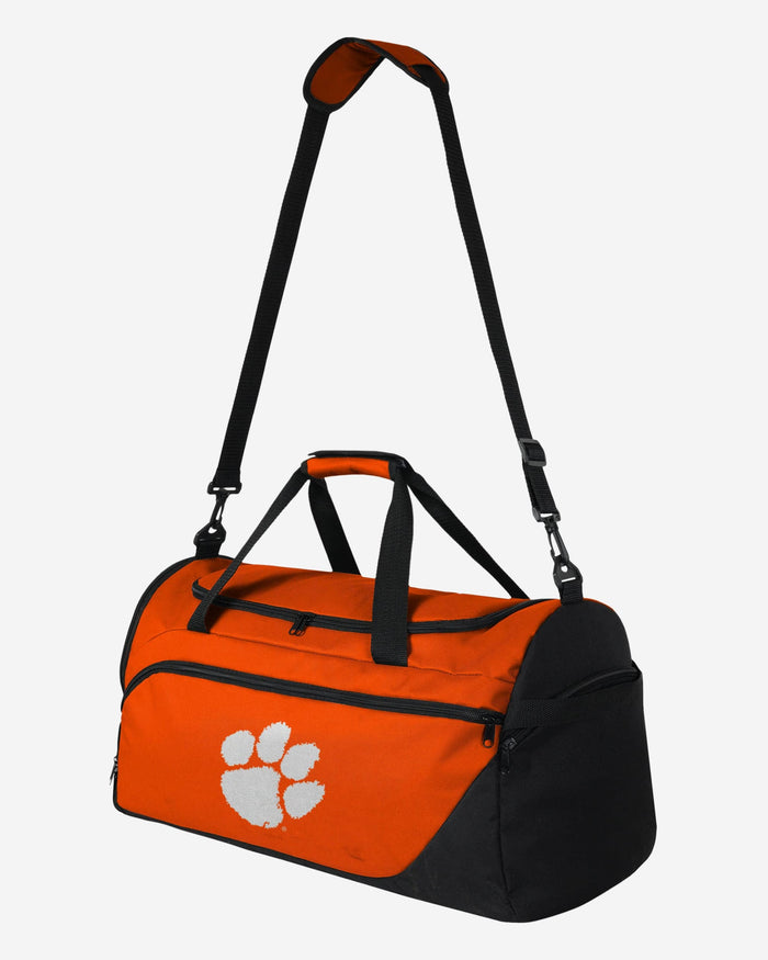 Clemson Tigers Solid Big Logo Duffle Bag FOCO - FOCO.com