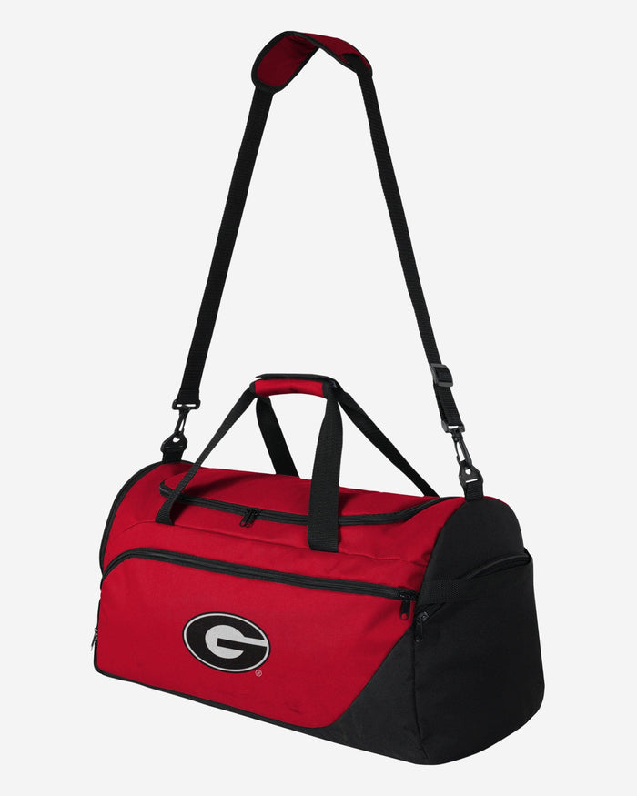 Georgia Bulldogs Solid Big Logo Duffle Bag FOCO - FOCO.com