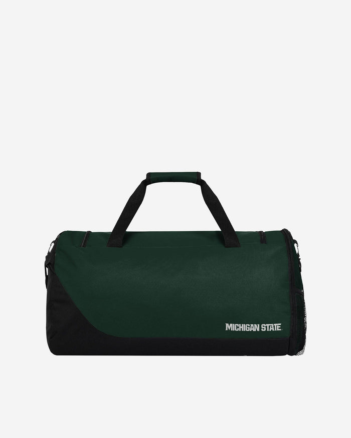 Michigan State Spartans Solid Big Logo Duffle Bag FOCO - FOCO.com