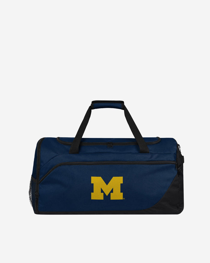 Michigan Wolverines Solid Big Logo Duffle Bag FOCO - FOCO.com