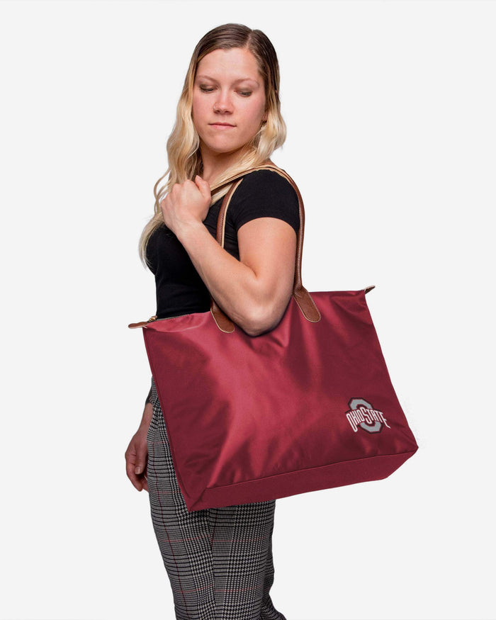 Ohio State Buckeyes Bold Color Tote Bag FOCO - FOCO.com