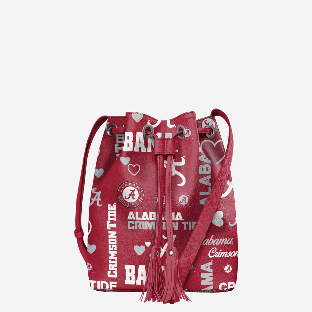 Alabama Crimson Tide Logo Love Cinch Purse FOCO - FOCO.com