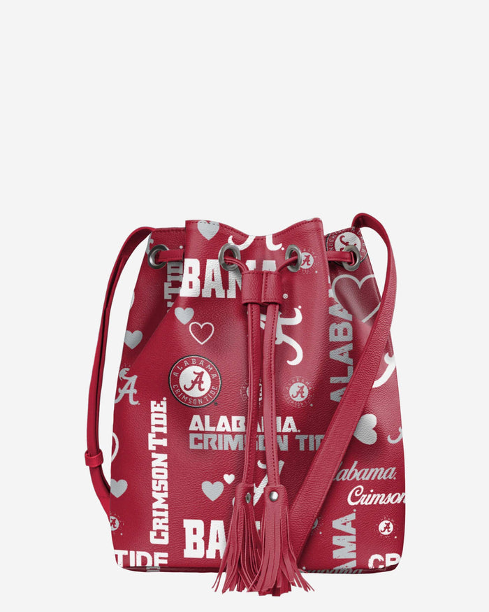 Alabama Crimson Tide Logo Love Cinch Purse FOCO - FOCO.com