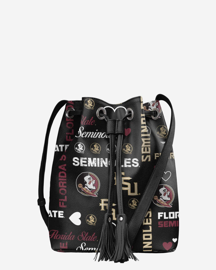 Florida State Seminoles Logo Love Cinch Purse FOCO - FOCO.com