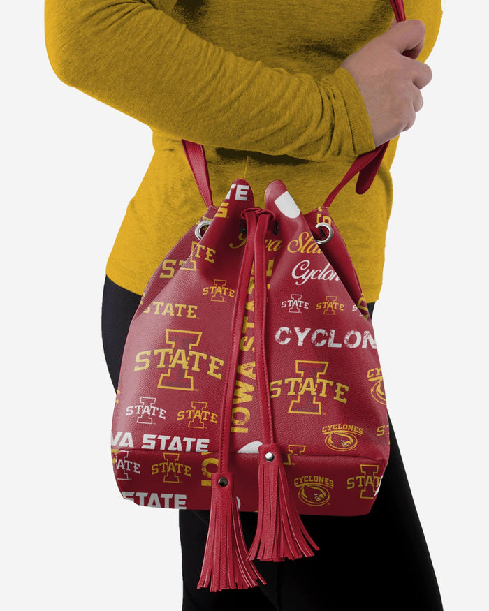 Iowa State Cyclones Logo Love Cinch Purse FOCO - FOCO.com