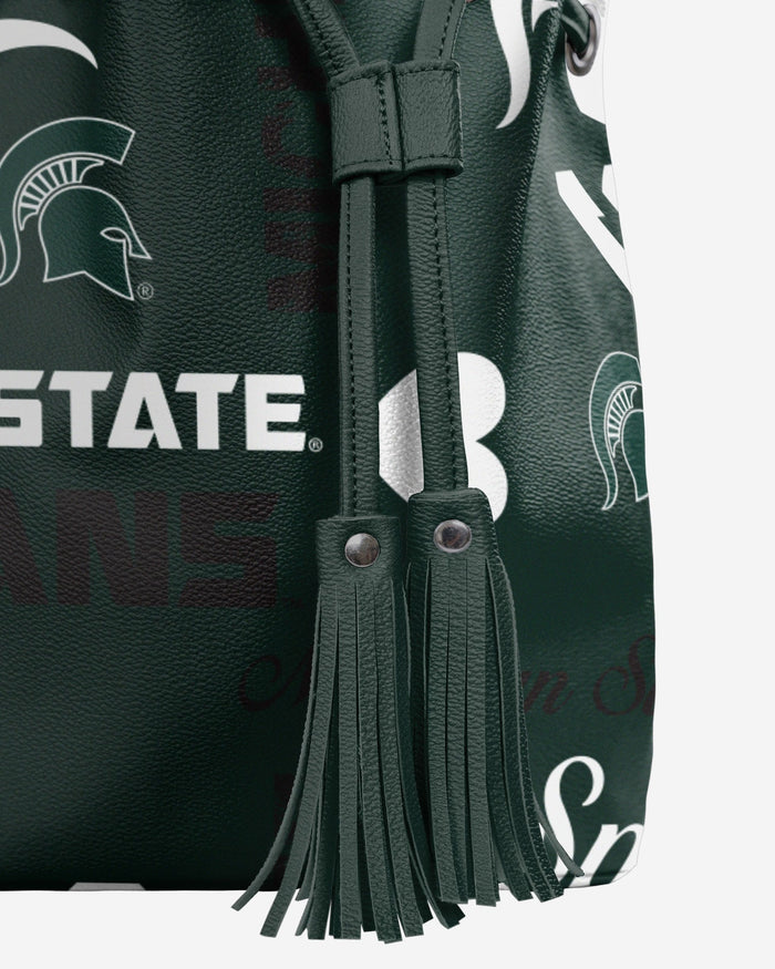 Michigan State Spartans Logo Love Cinch Purse FOCO - FOCO.com