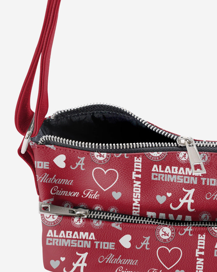 Alabama Crimson Tide Logo Love Crossbody Purse FOCO - FOCO.com