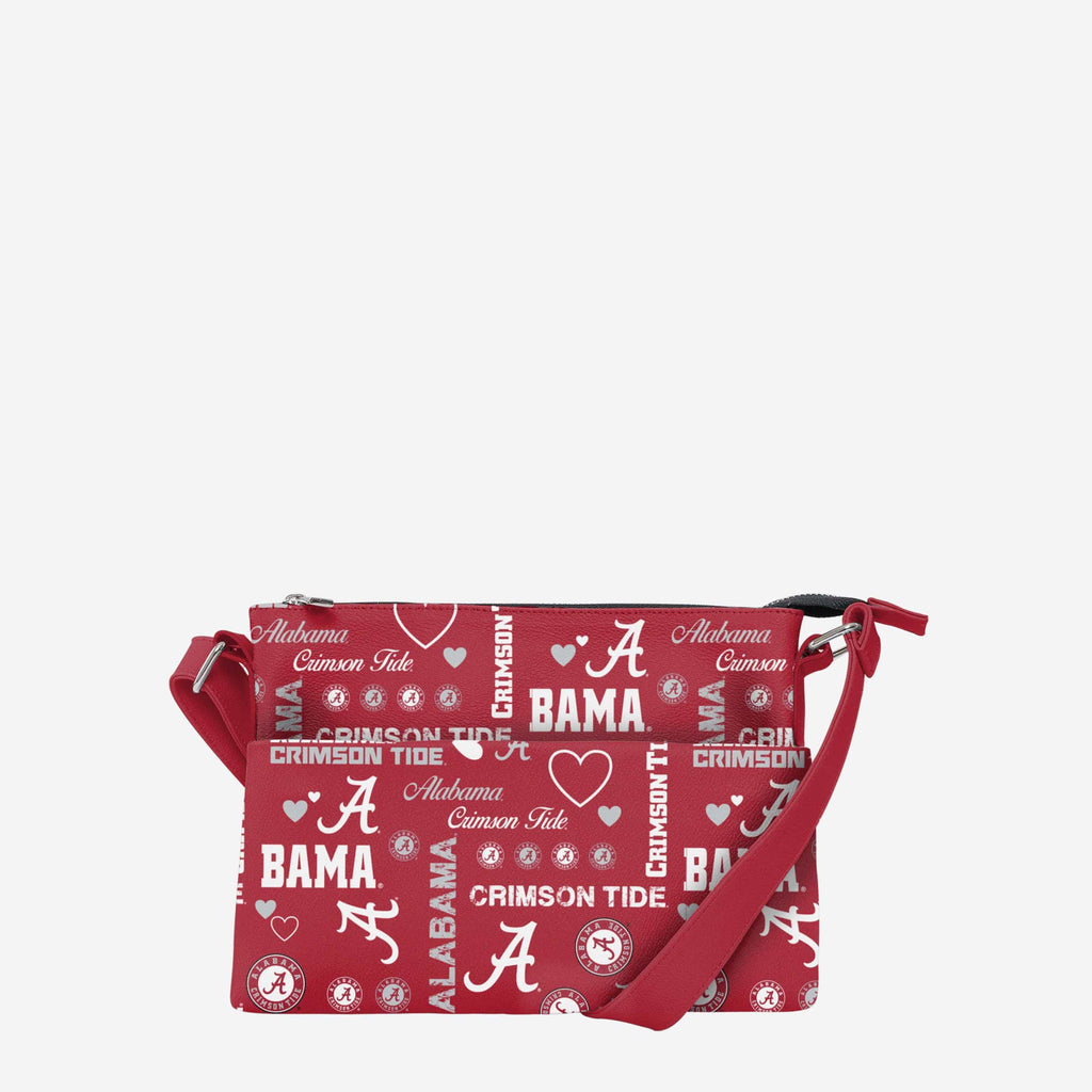 Alabama Crimson Tide Logo Love Crossbody Purse FOCO - FOCO.com