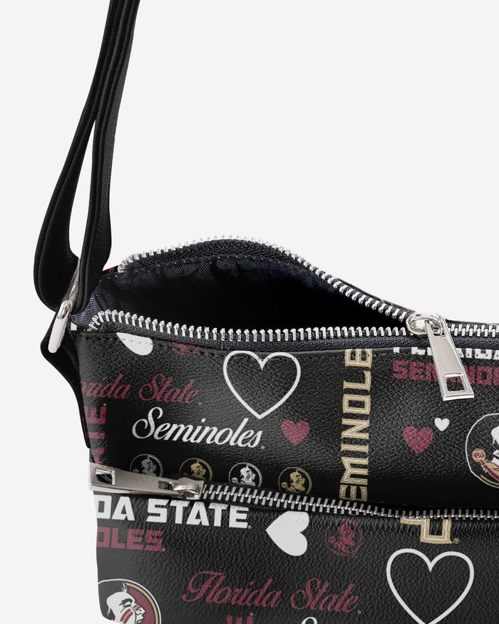 Florida State Seminoles Logo Love Crossbody Purse FOCO - FOCO.com