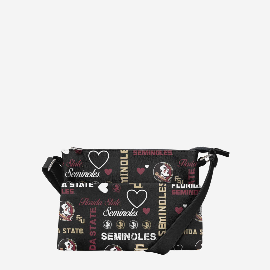 Florida State Seminoles Logo Love Crossbody Purse FOCO - FOCO.com