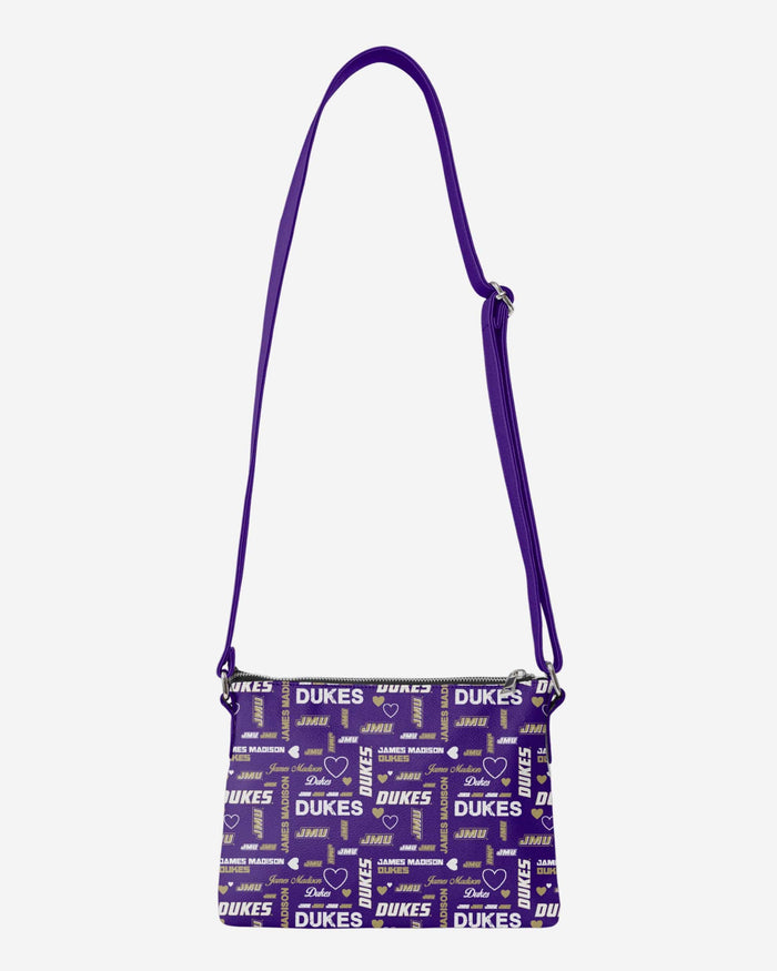 James Madison Dukes Logo Love Crossbody Purse FOCO - FOCO.com