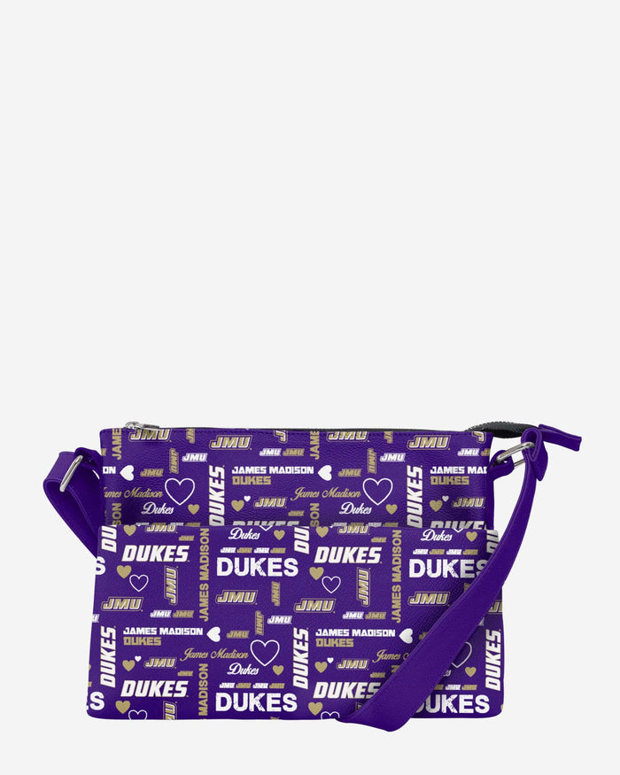 James Madison Dukes Logo Love Crossbody Purse FOCO - FOCO.com