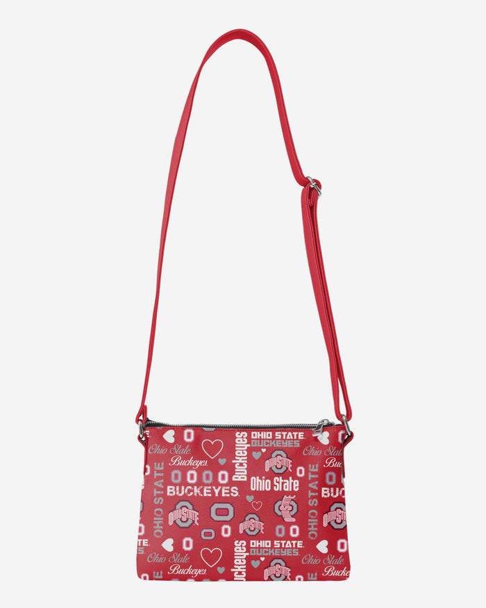 Ohio State Buckeyes Logo Love Crossbody Purse FOCO - FOCO.com