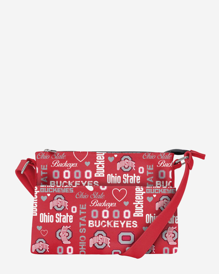 Ohio State Buckeyes Logo Love Crossbody Purse FOCO - FOCO.com