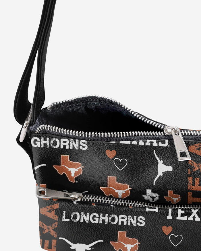 Texas Longhorns Logo Love Crossbody Purse FOCO - FOCO.com