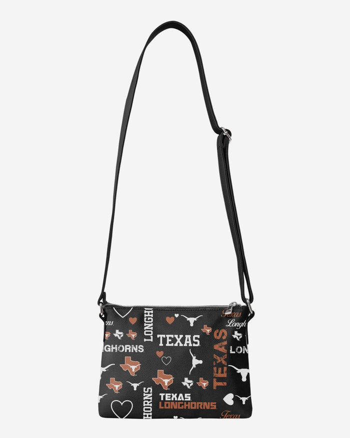 Texas Longhorns Logo Love Crossbody Purse FOCO - FOCO.com