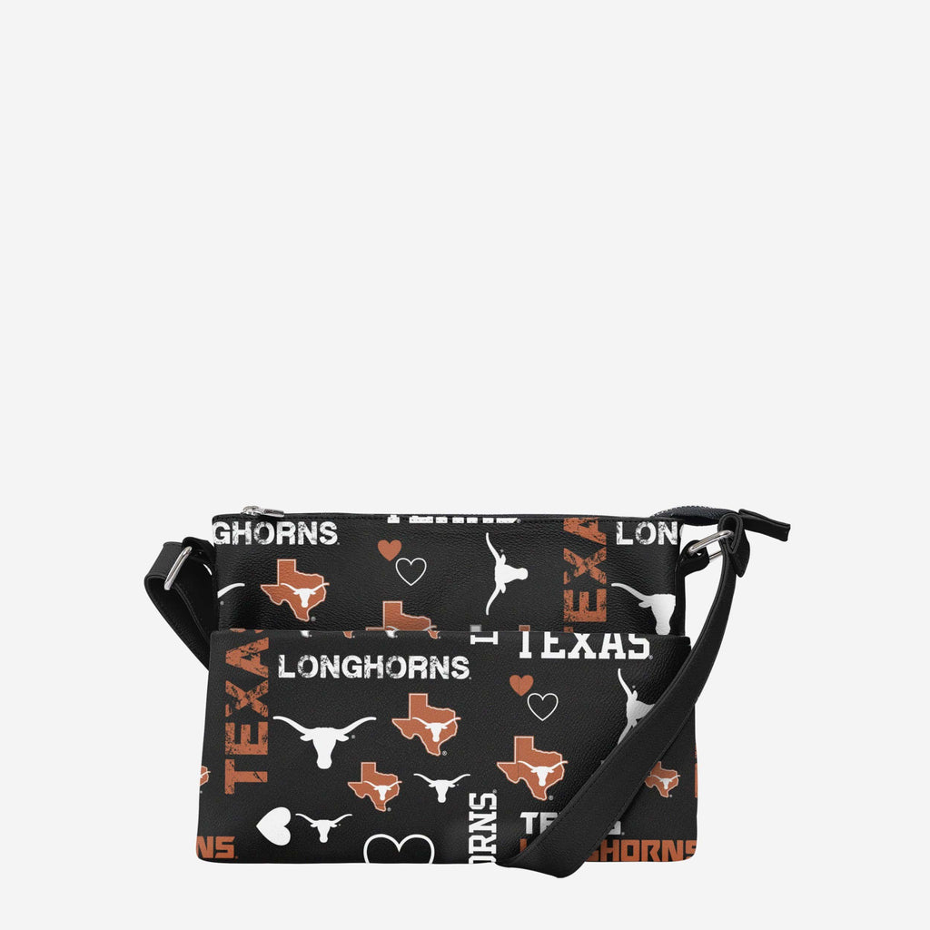 Texas Longhorns Logo Love Crossbody Purse FOCO - FOCO.com