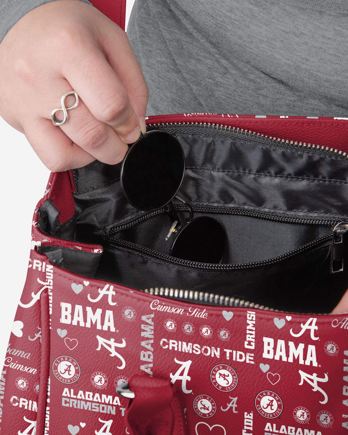 Alabama Crimson Tide Logo Love Purse FOCO - FOCO.com