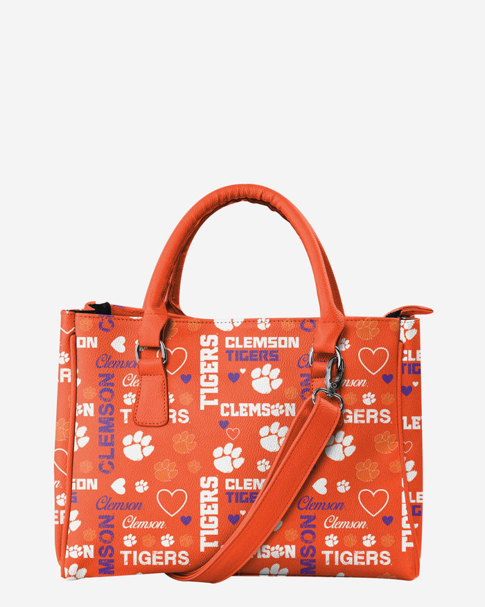 Clemson Tigers Logo Love Purse FOCO - FOCO.com