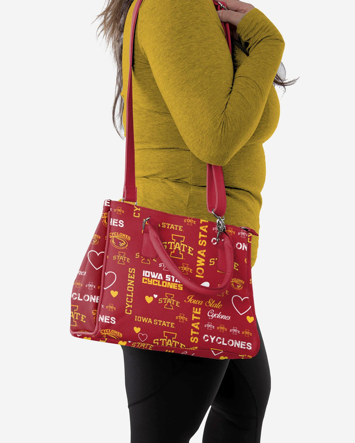 Iowa State Cyclones Logo Love Purse FOCO - FOCO.com