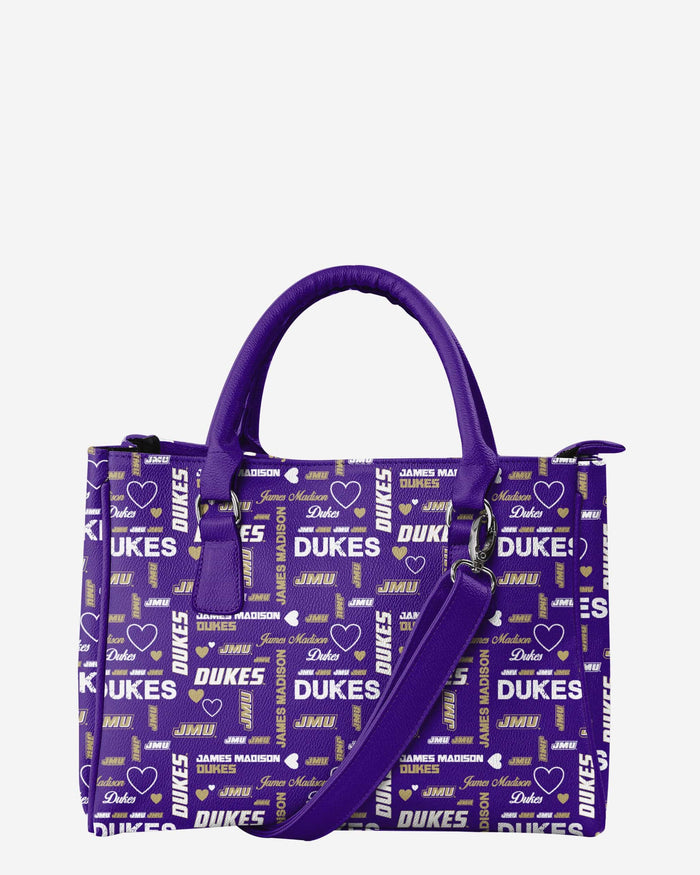 James Madison Dukes Logo Love Purse FOCO - FOCO.com