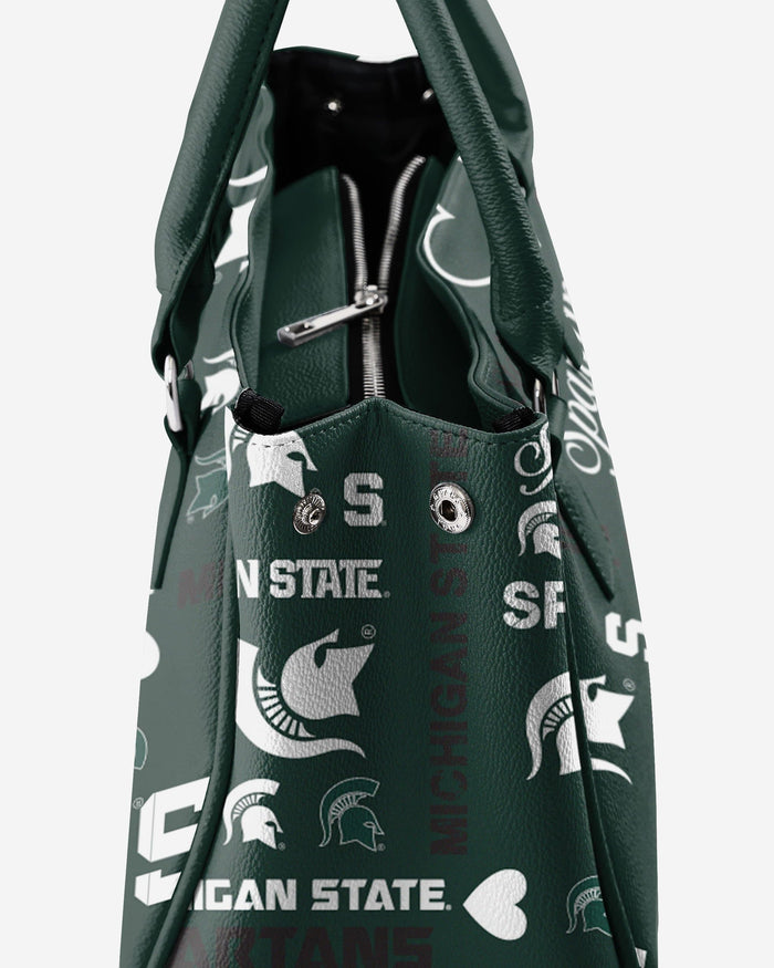 Michigan State Spartans Logo Love Purse FOCO - FOCO.com