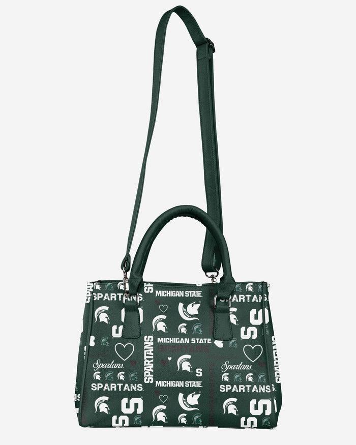 Michigan State Spartans Logo Love Purse FOCO - FOCO.com