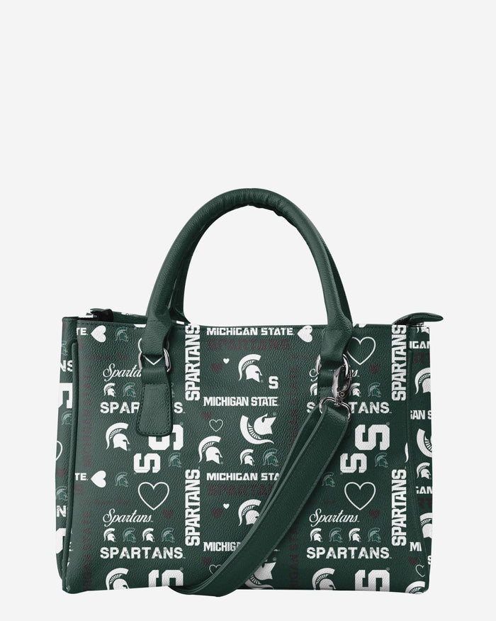 Michigan State Spartans Logo Love Purse FOCO - FOCO.com