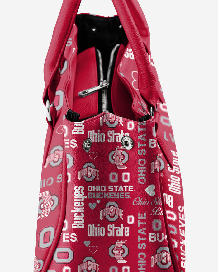 Ohio State Buckeyes Logo Love Purse FOCO - FOCO.com