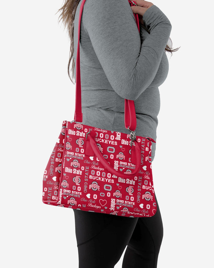 Ohio State Buckeyes Logo Love Purse FOCO - FOCO.com