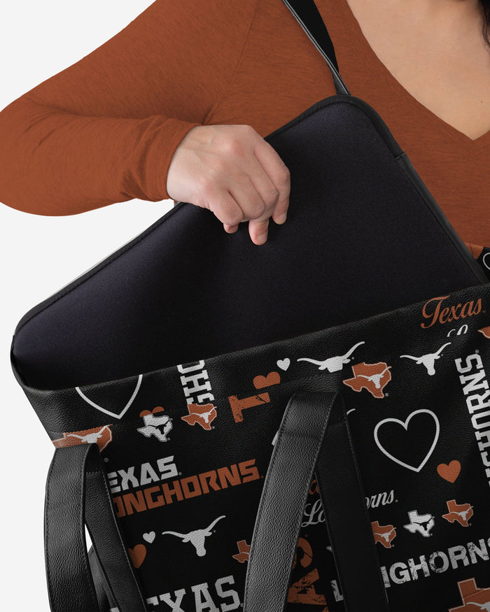 Texas Longhorns Logo Love Tote Bag FOCO - FOCO.com