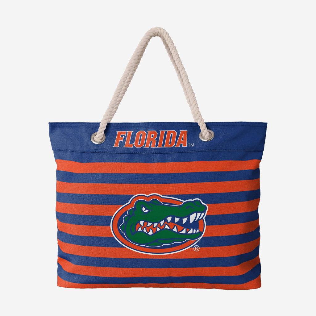 Florida Gators Nautical Stripe Tote Bag FOCO - FOCO.com