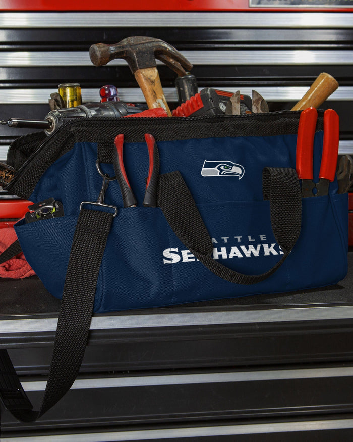 Seattle Seahawks Big Logo Tool Bag FOCO - FOCO.com