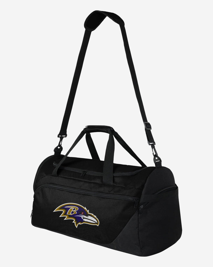 Baltimore Ravens Solid Big Logo Duffle Bag FOCO - FOCO.com