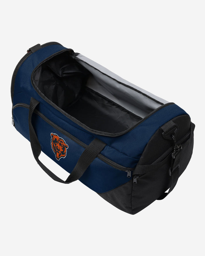 Chicago Bears Solid Big Logo Duffle Bag FOCO - FOCO.com