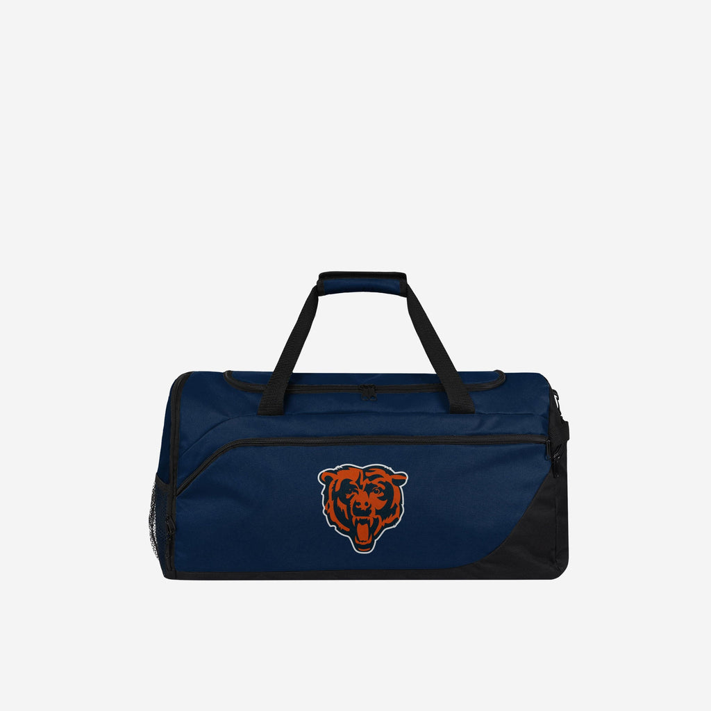 Chicago Bears Solid Big Logo Duffle Bag FOCO - FOCO.com